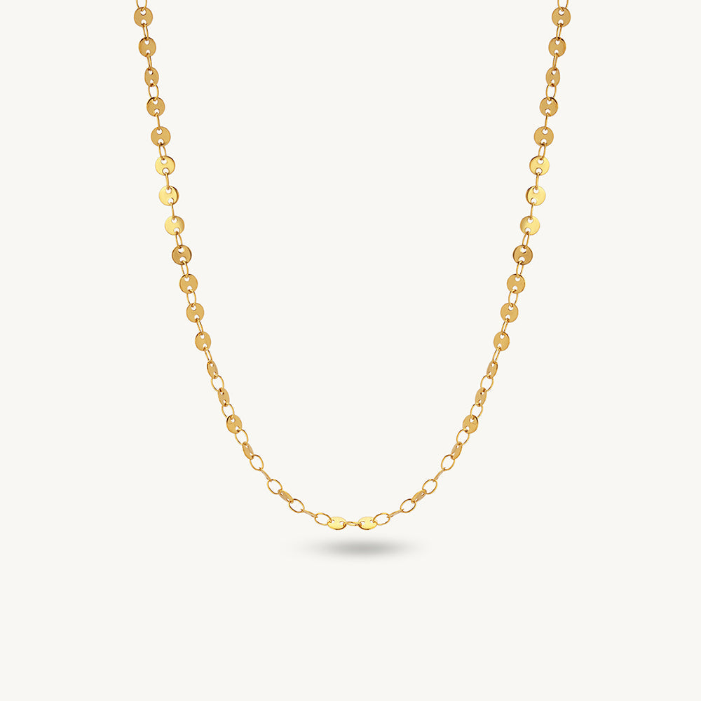 Disc Link Necklace