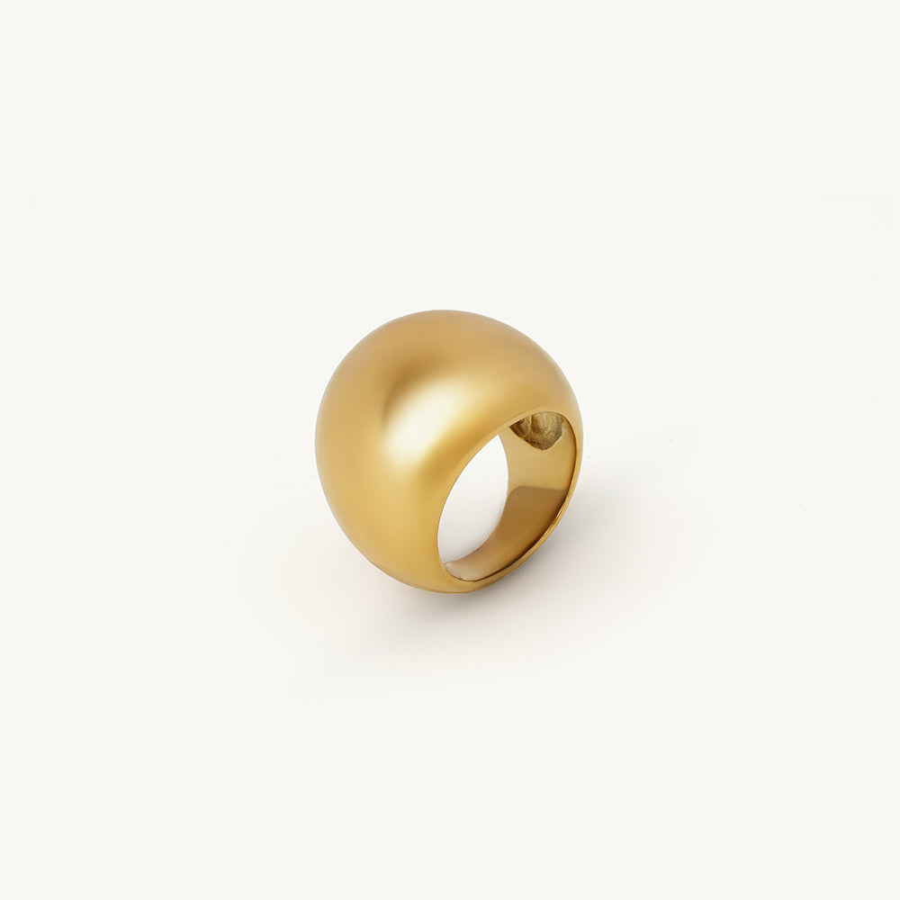 Bold Orb Dome Ring
