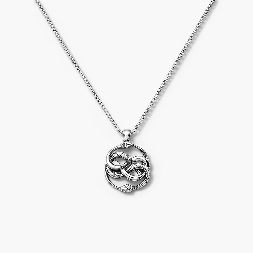 Infinity Snake Necklace