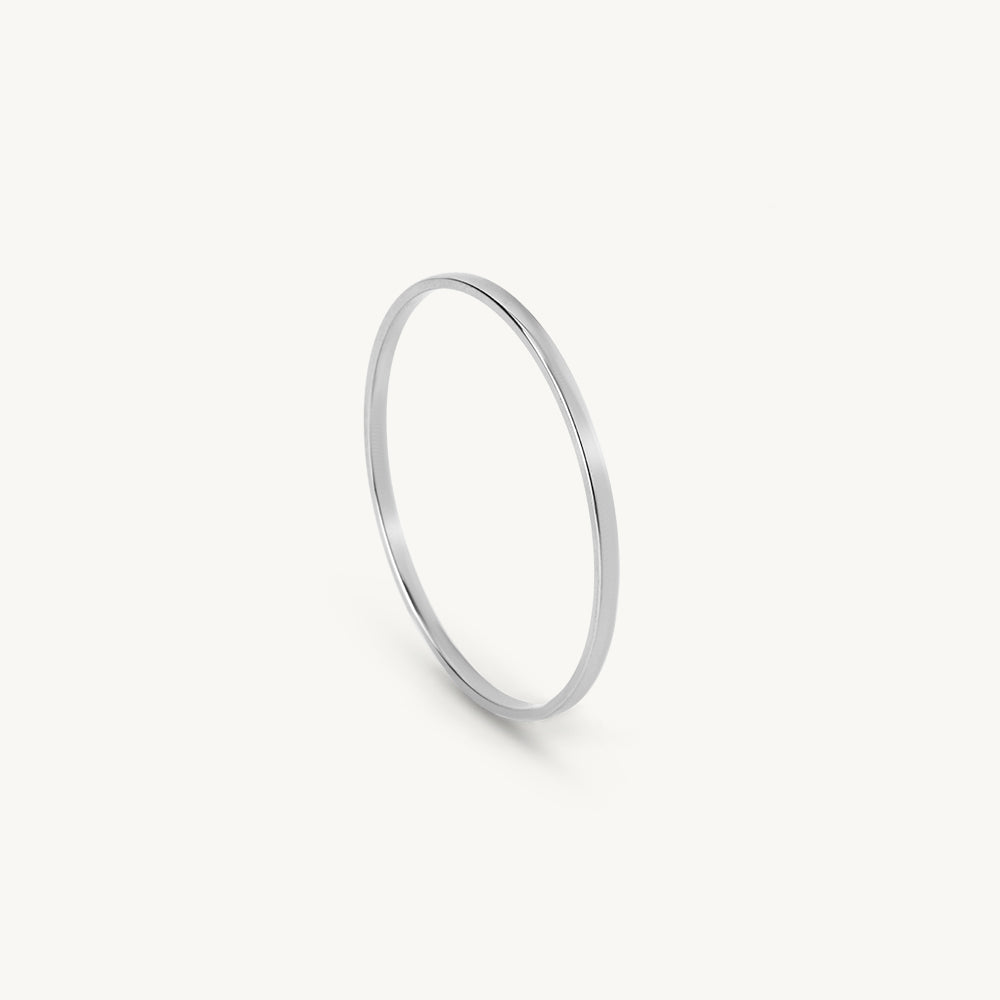 Sleek Edge Tungsten Bracelet
