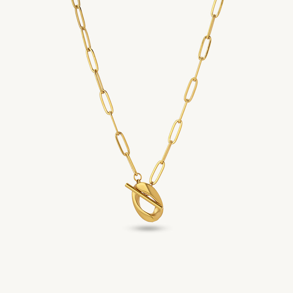 Elegant Toggle Chain Necklace