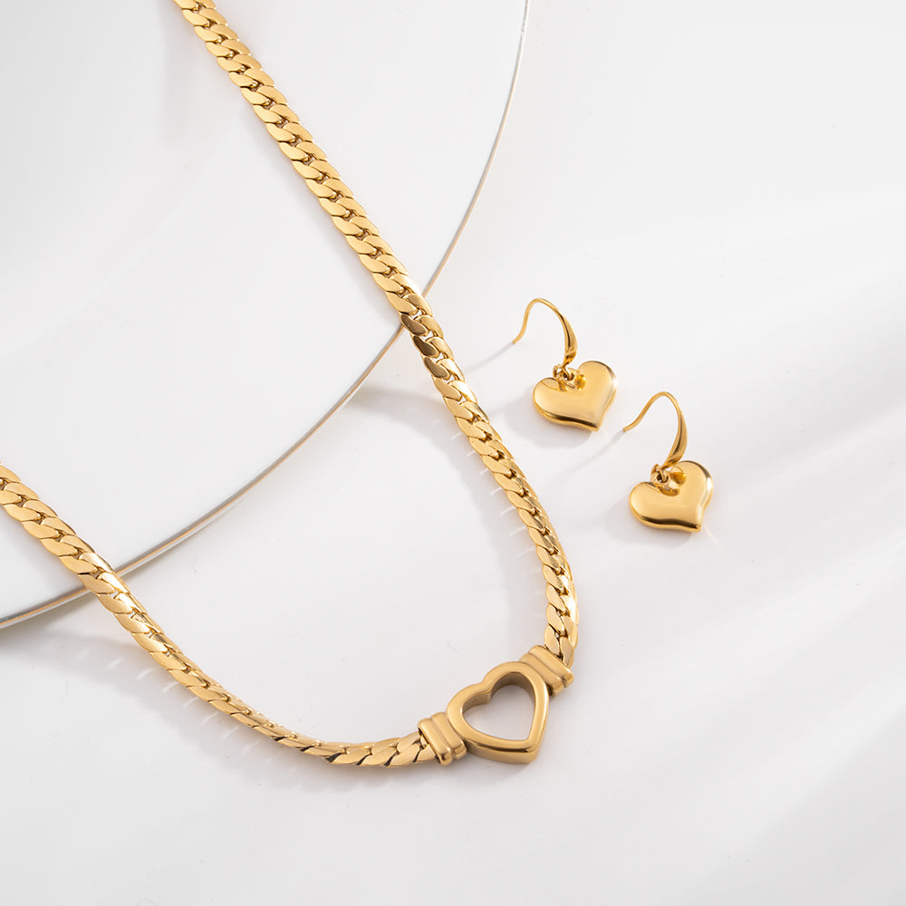 True Love Heart Jewellery Set