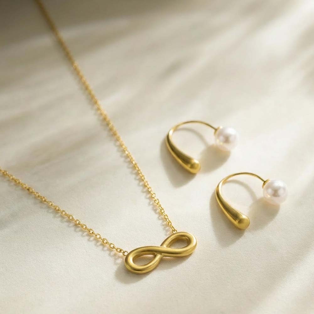 Infinite Pearl Jewellery Set