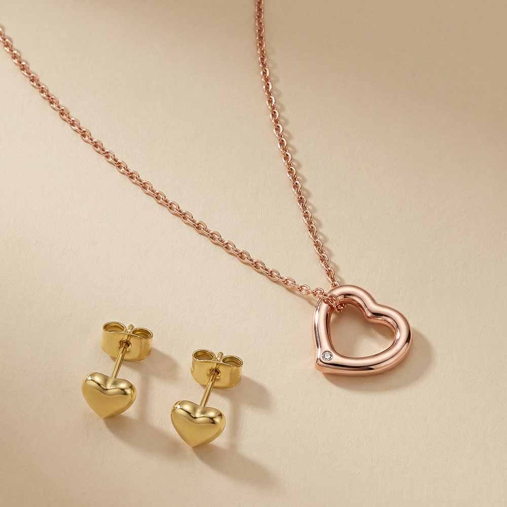 Heart Code Jewellery Set