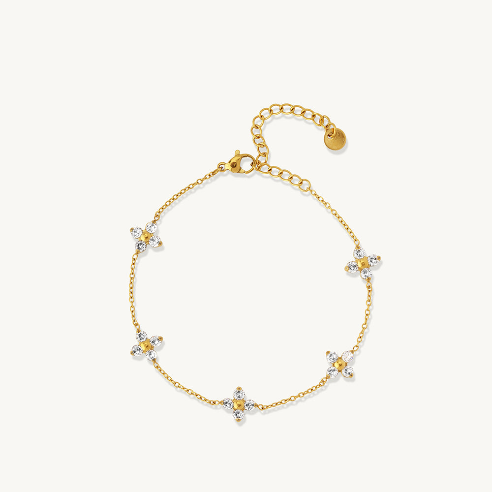 Auric Crystal Charm Bracelet