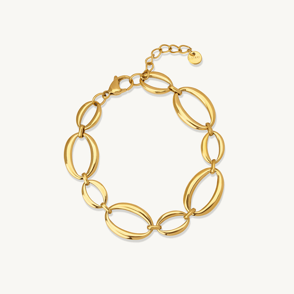 Aurex Oval Link Bracelet