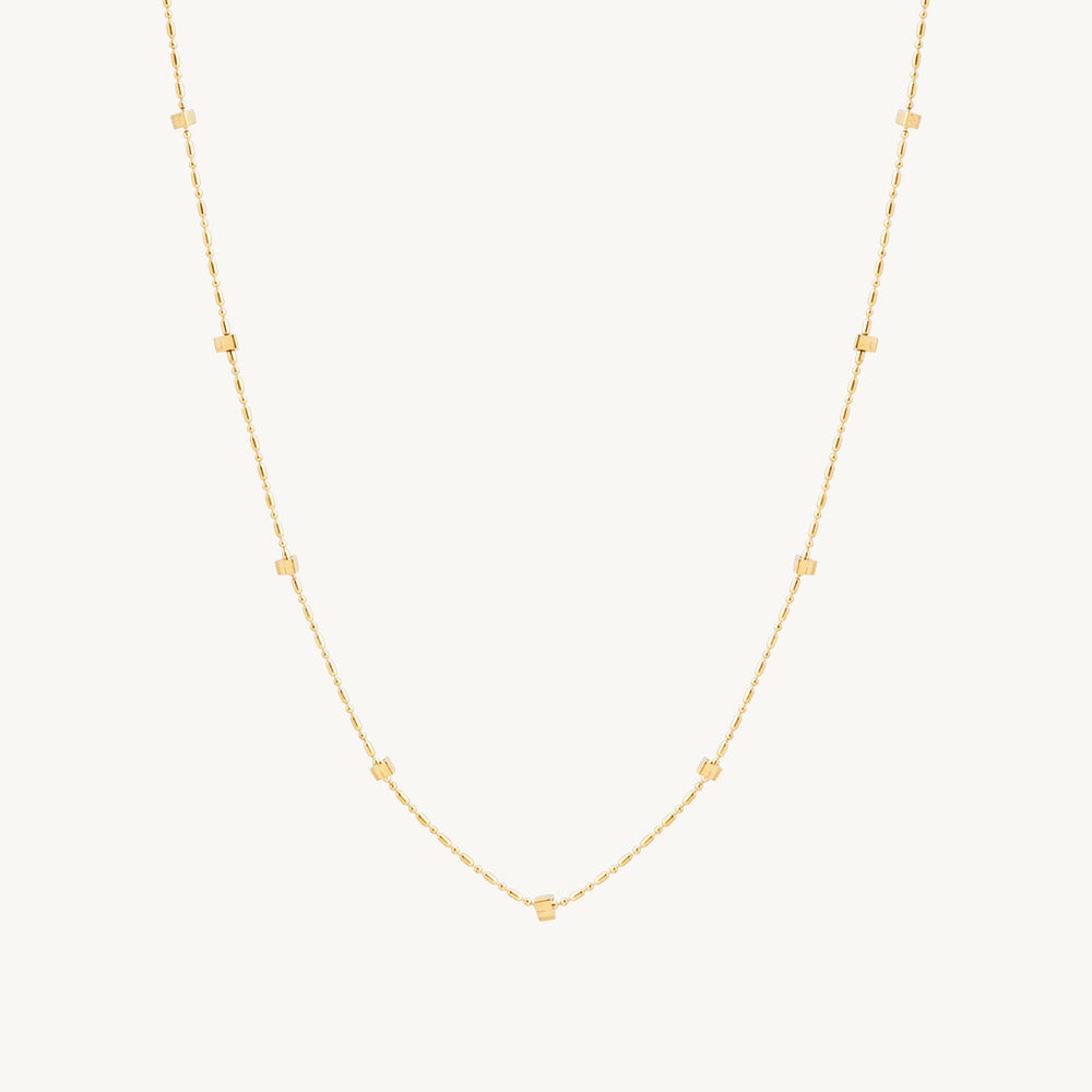 Tiny Beads Chain Necklace