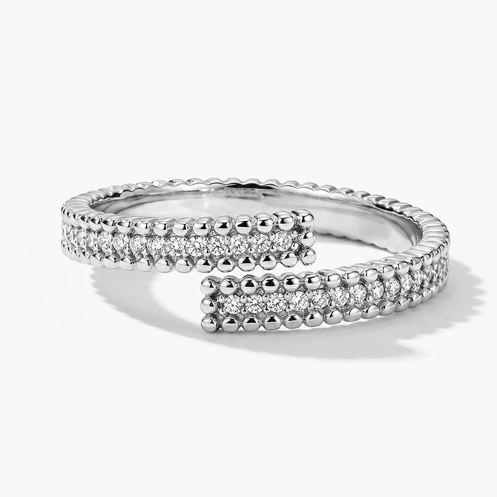 Soft Weave 925 Sterling Silver Ring