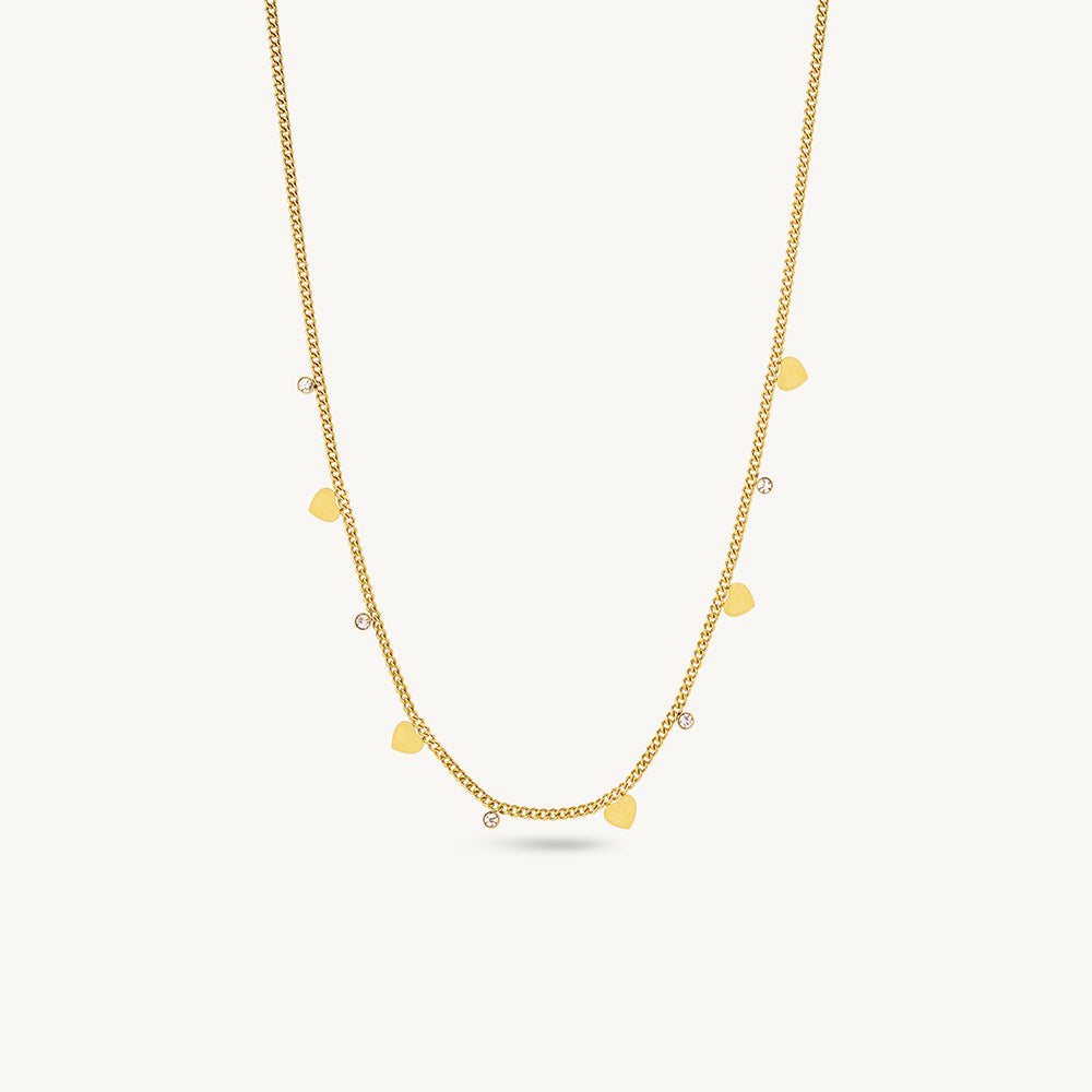 Radiant Minimal Station Necklace