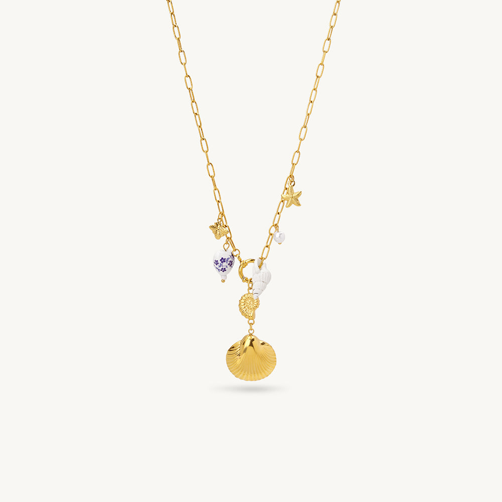 Ocean Treasure Charm Necklace