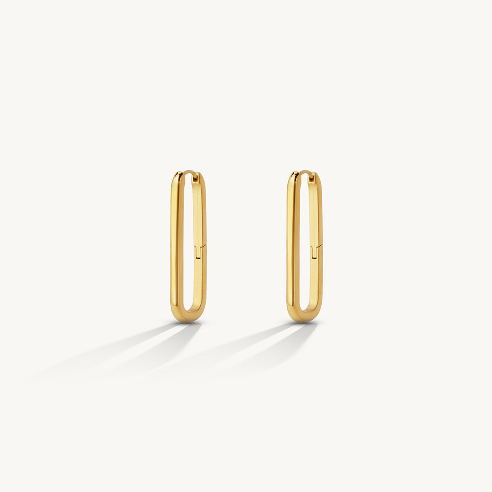 Minimal Gold Hoop Earrings