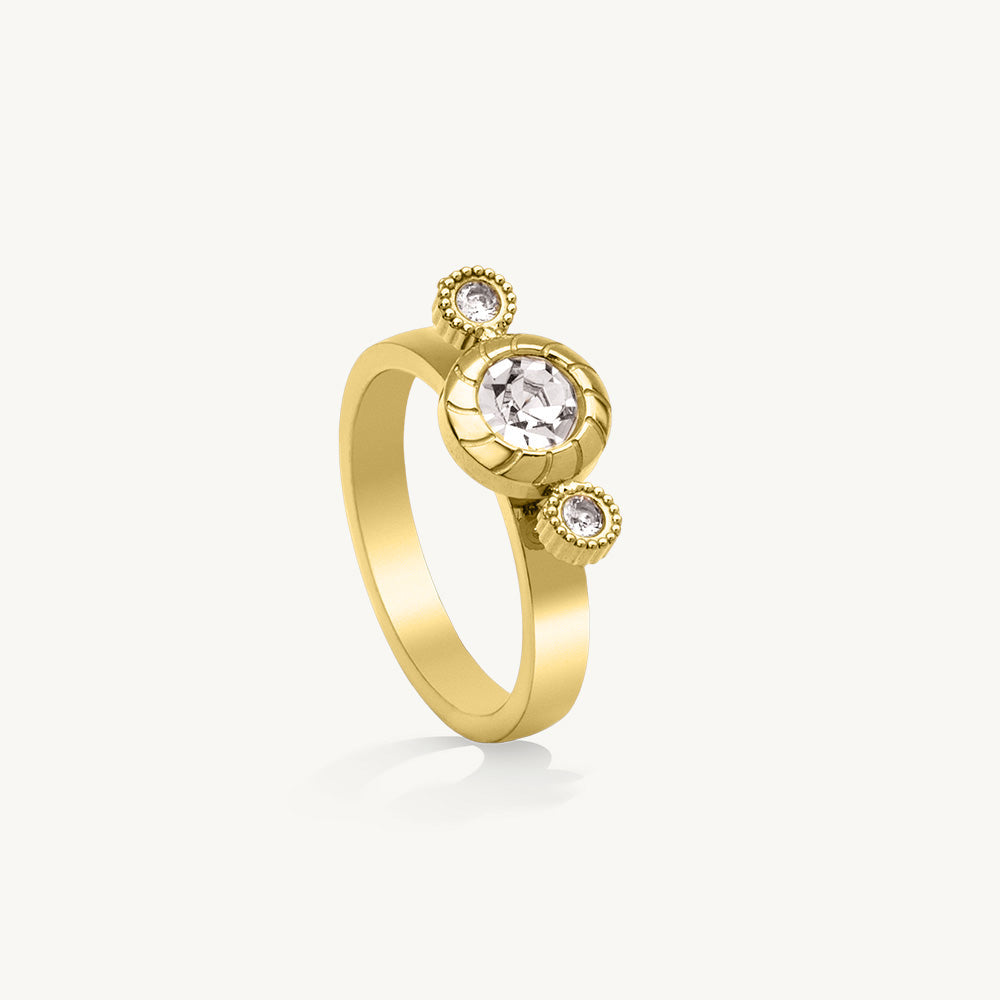Classic Orbit Crest Ring