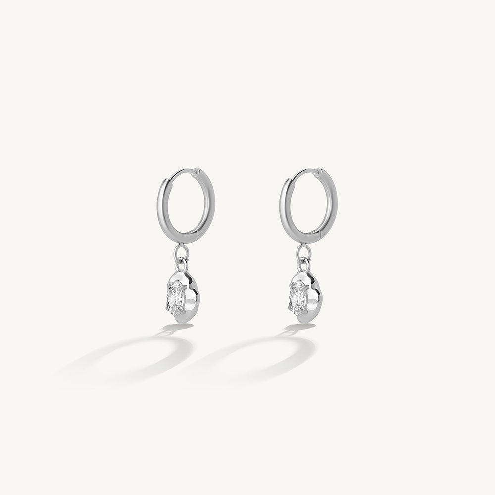 Luna Crystal Drop Earrings