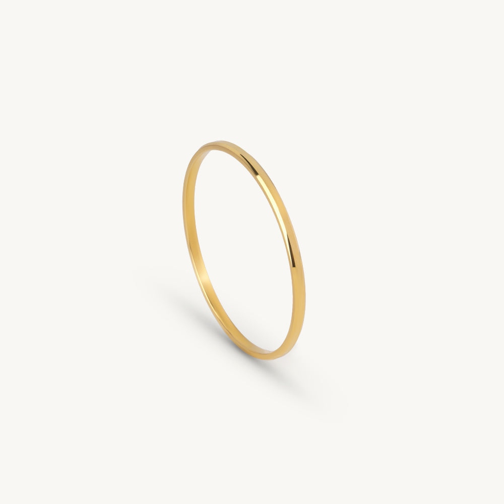 Minimal Soft Edge Tungsten Bracelet