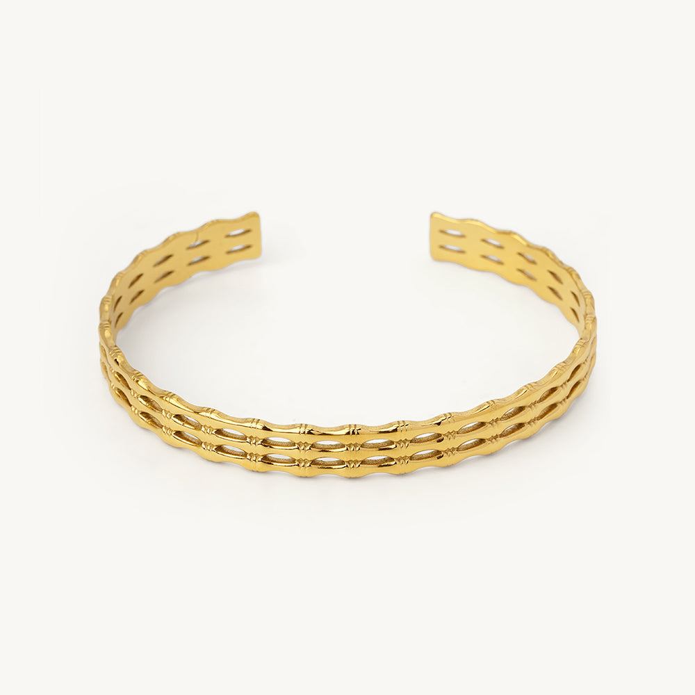 Aurelia Braided Cuff Bracelet
