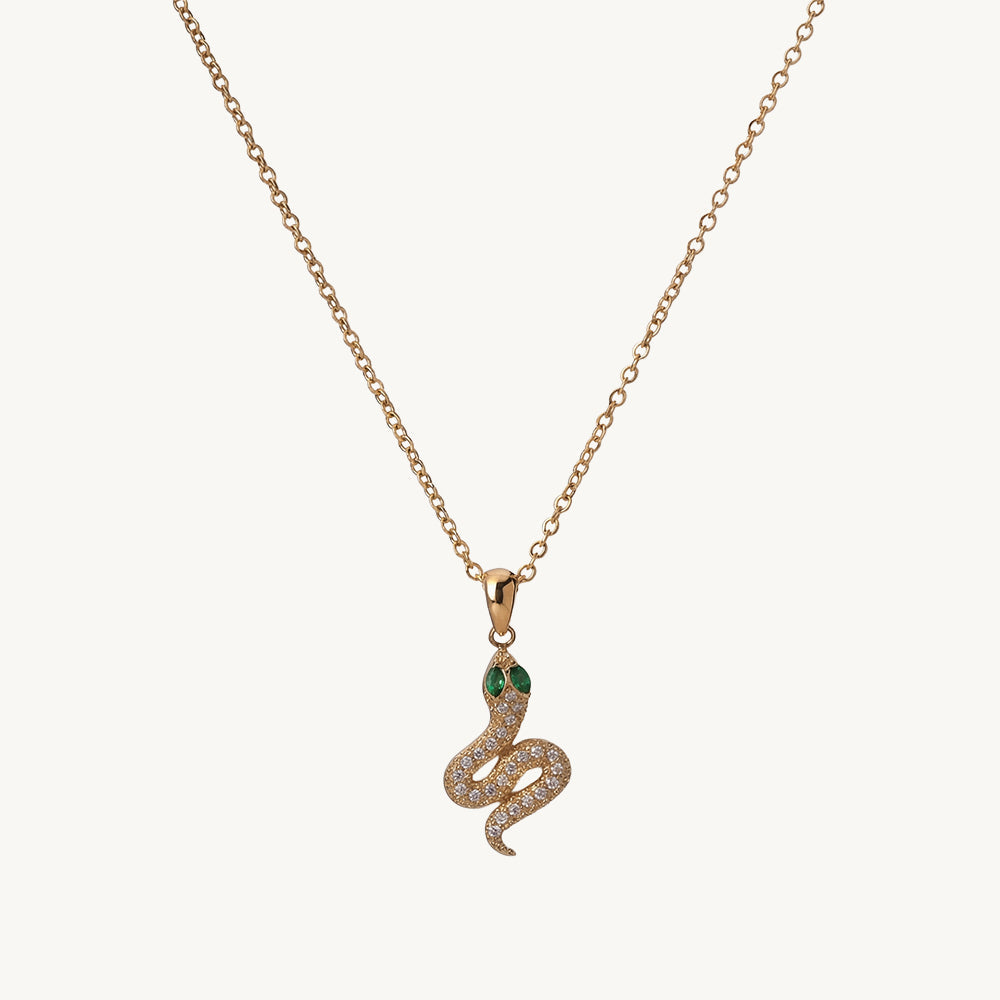 Regal Emerald Spark Necklace