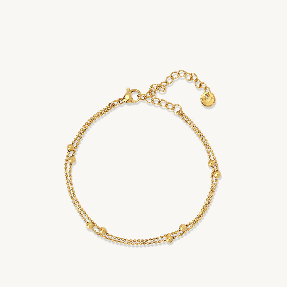 Radiant Beaded Station Bracelet