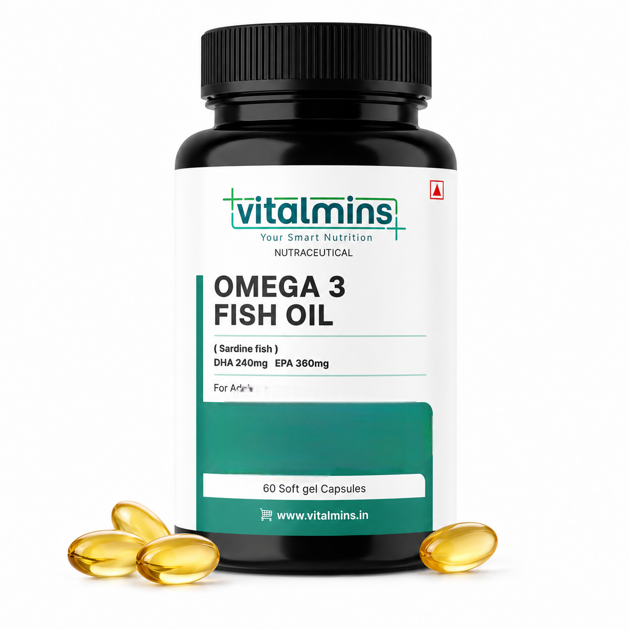 Vitalmins Omega 3 Fish Oil Capsules