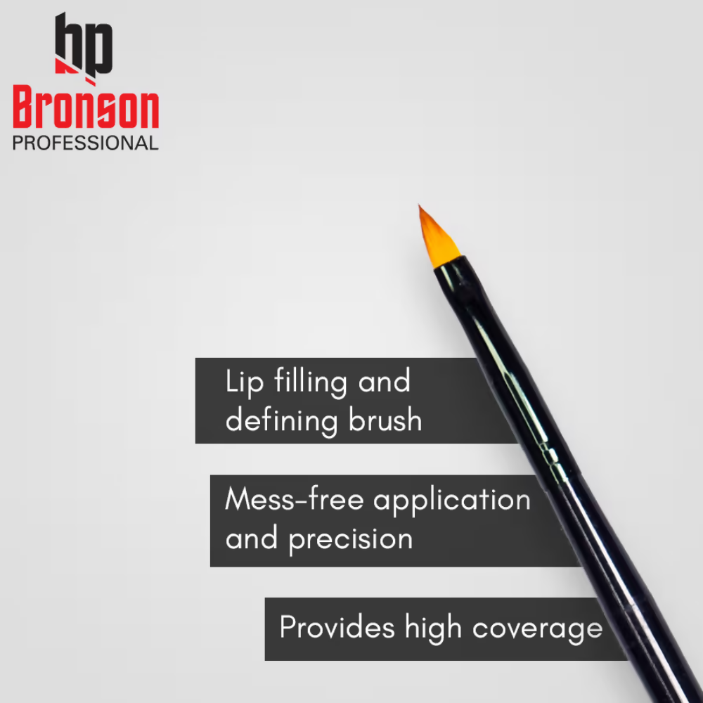 Bronson Professional Lip Filler Brush for Precise Lipstick Application & Smooth Lip Makeup