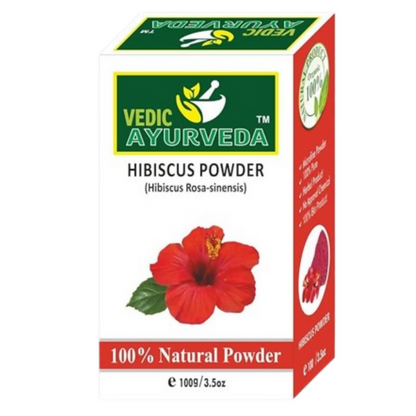 VedicAyurveda Indigo, Bhringraj, Hibiscus Powder