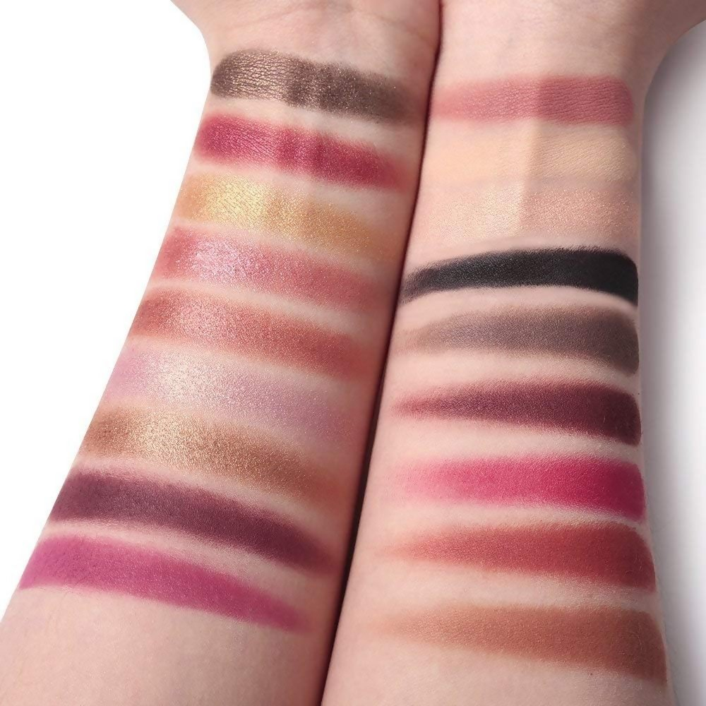 Huda Girl Beauty Rose Gold Remastered & Nude Edition Eyeshadow Palette - 36 Matte and Shimmer Finishes
