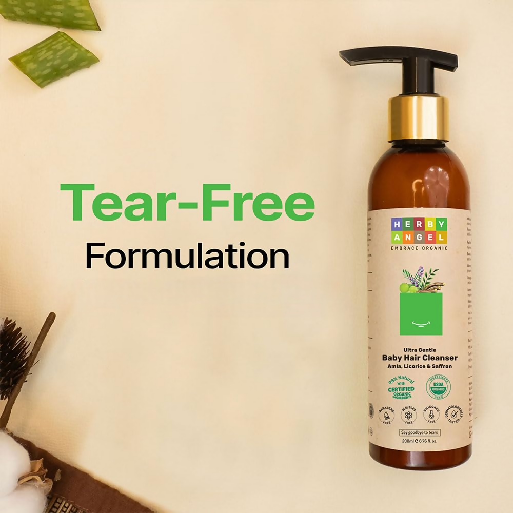 Herby Angel Ultra Gentle Baby Hair Cleanser