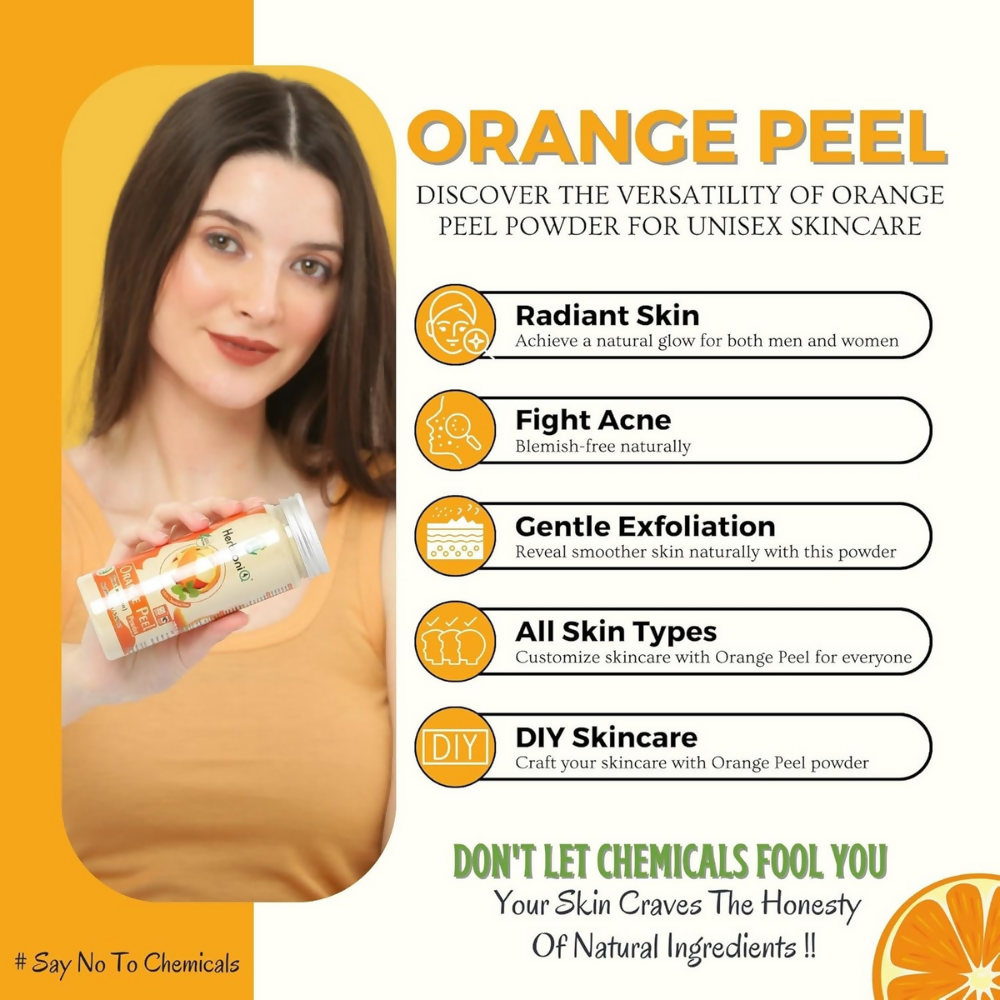 Herbtoniq Orange Peel and Multani Mitti Powder