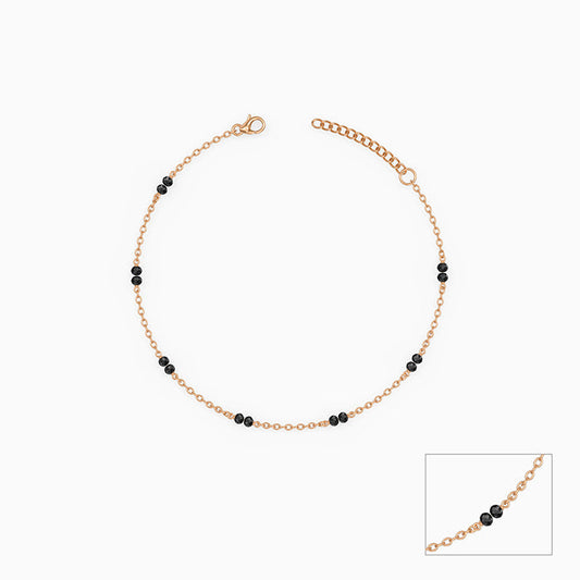 Rose Gold Marceau Anklets