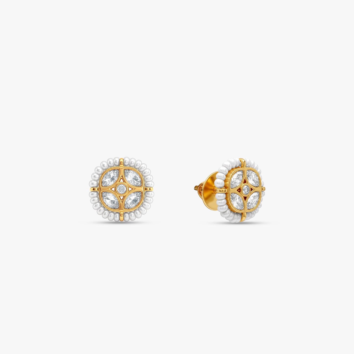 Golden Parampara Earrings