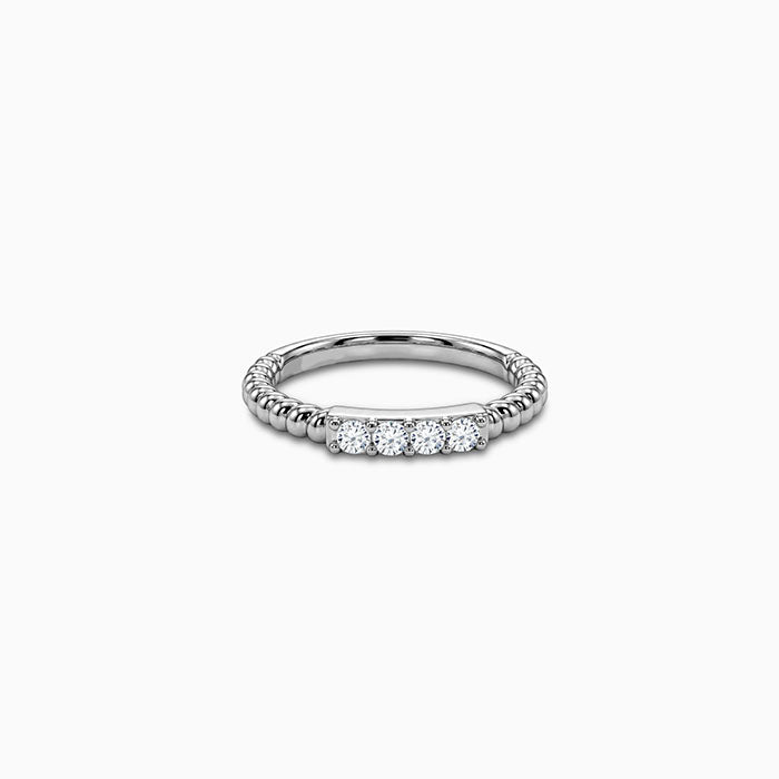 Silver Sparkling Crush Ring (Size 12)