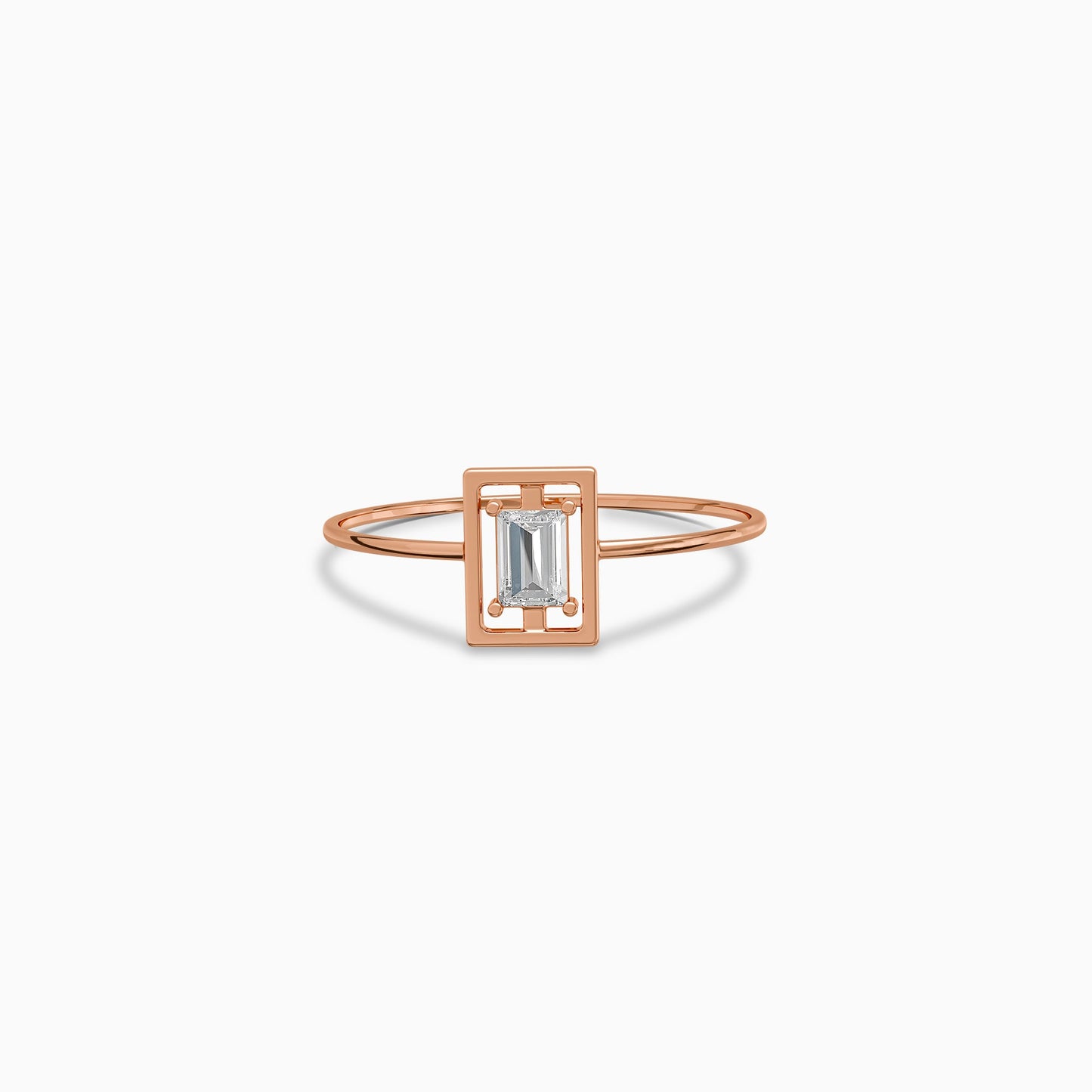 Rose Gold Blush Regent Ring (Size 12)