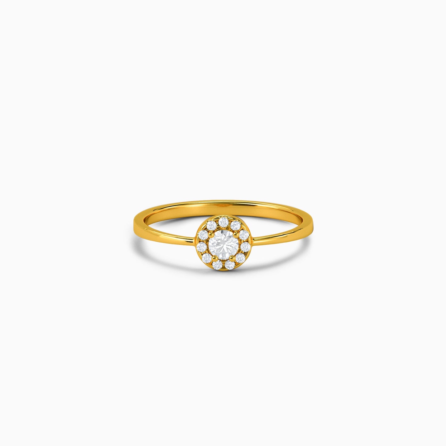 Golden Haloire Ring (Size 12)