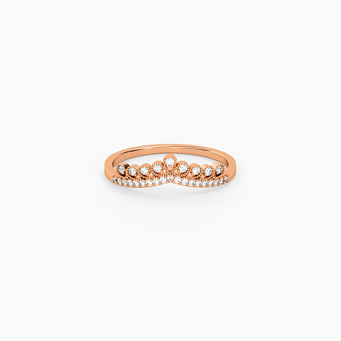 Rose Gold Crestelle Ring (Size 12)