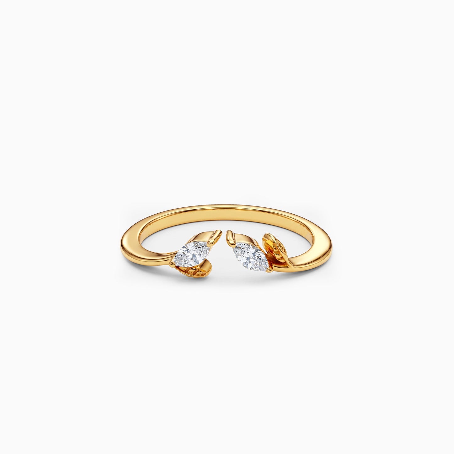 Golden Aurora Open Ring (Size 12)