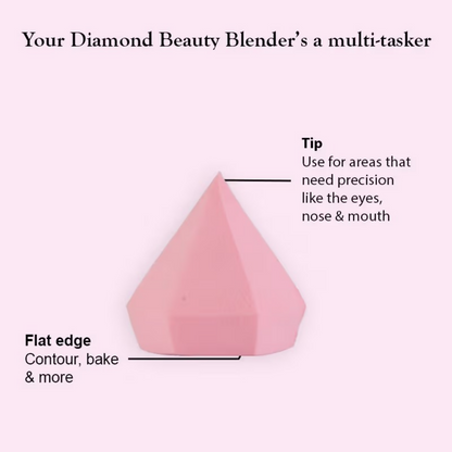 Bronson Professional Pink Diamond Beauty Blender Makeup Sponge