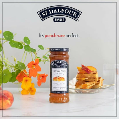 ST. DALFOUR Heritage Peach Fruit Spread