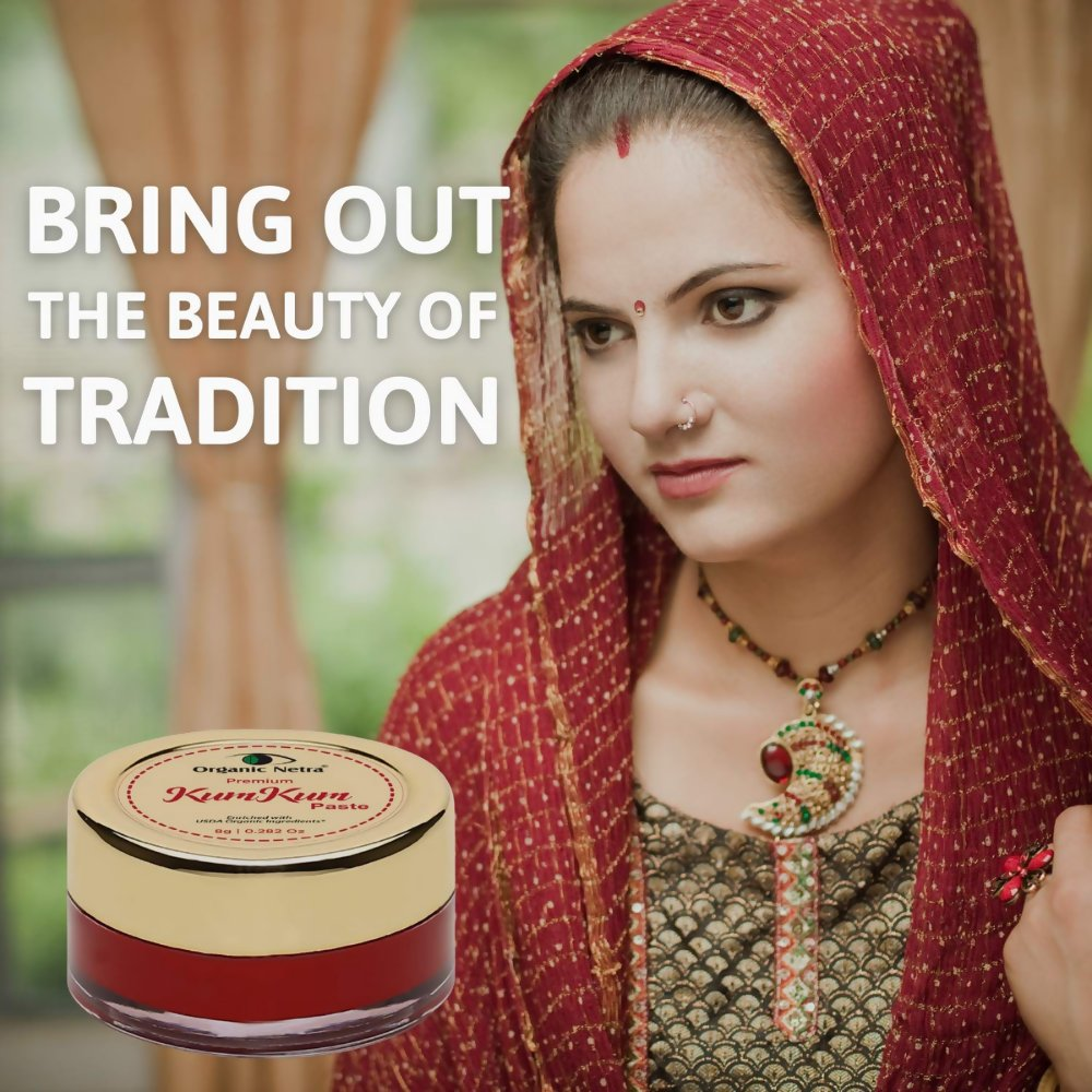 Organic Netra Sindoor/Kumkum Paste