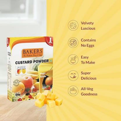 BAKERS Custard Powder - Mango