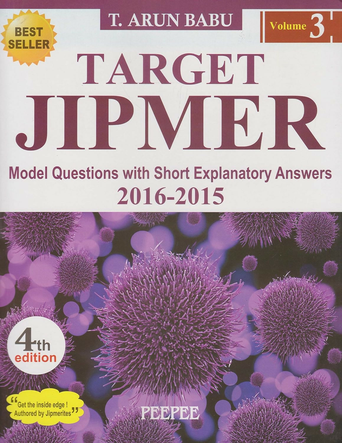 Target Jipmer Model Question With Short Explanatory Answers 2016-2015 Vol3 Pgmee-T Arun Babu