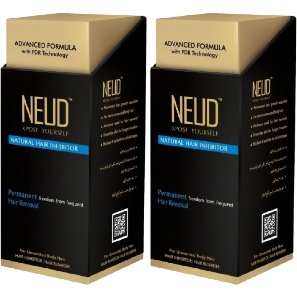 Neud Xpose Yourself Permanent Hair Reduction for Unwanted Body & Facial Hair Pack