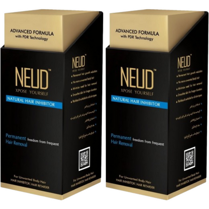 Neud Xpose Yourself Permanent Hair Reduction for Unwanted Body & Facial Hair Pack