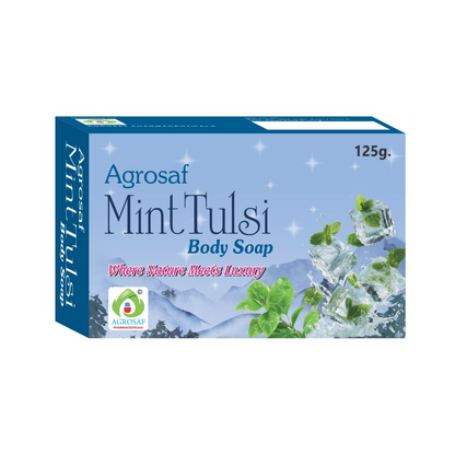 Agrosaf Mint Tulsi Body Soap
