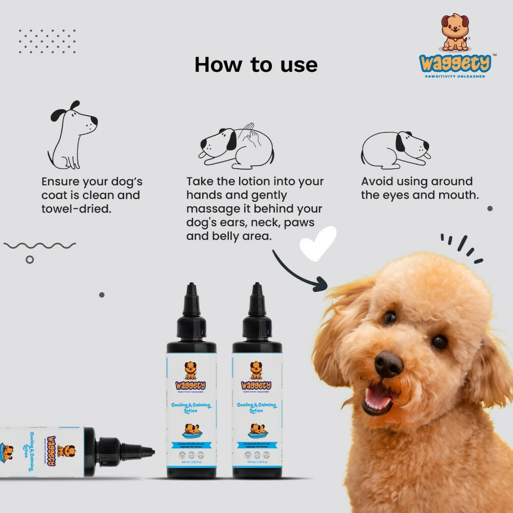 Waggety Cooling & Calming Lotion for Dogs