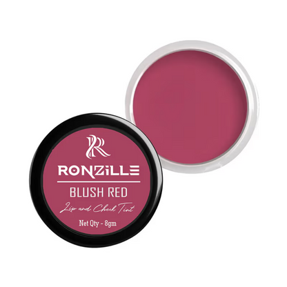 Ronzille Lip And Cheek Tint - Blush Red