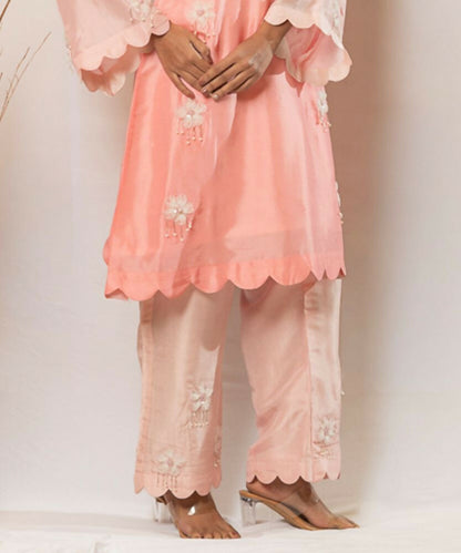 Timaraa Rose Whisper Pink Ombre Shaded Co-Ord Set