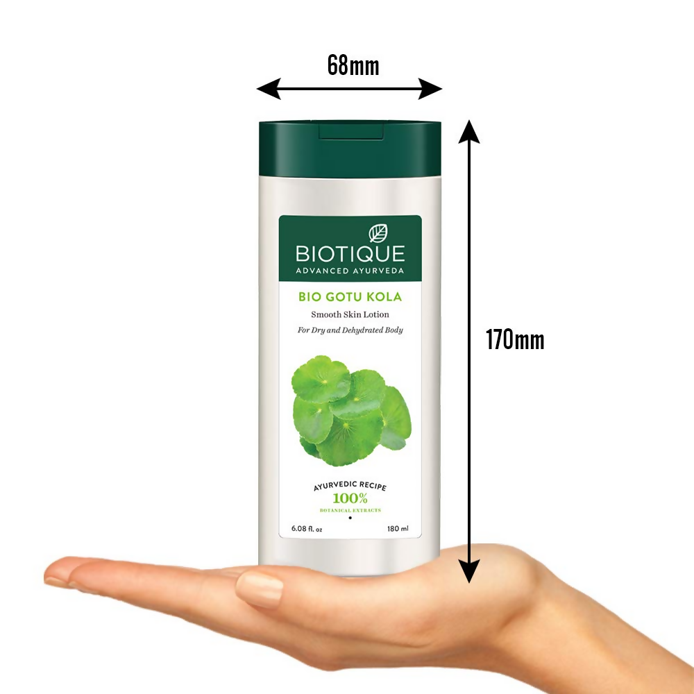 Biotique Bio Gotu Kola Smooth Skin Lotion For Dry and Dehydrated Body