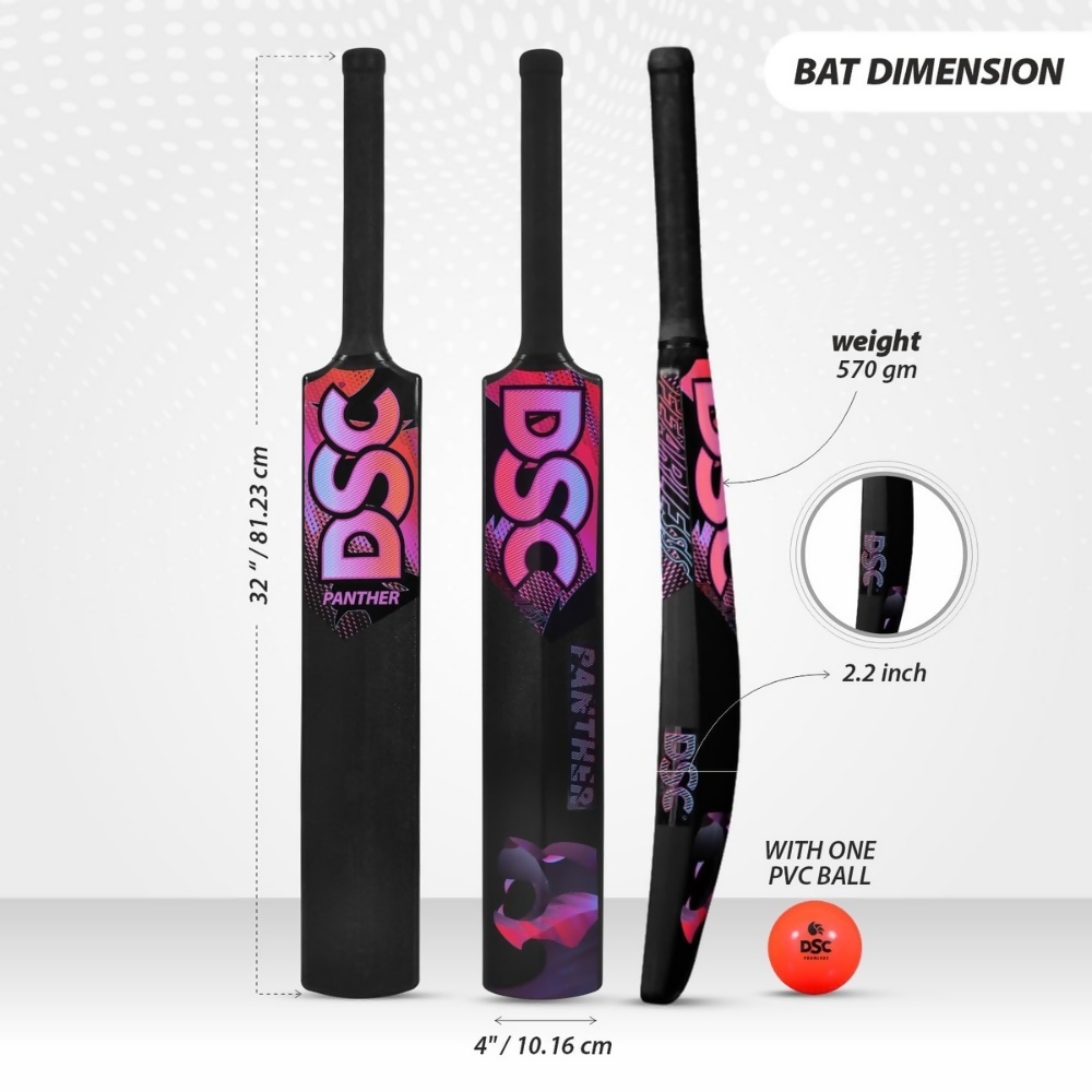 DSC Panther Plastic Cricket Set - 6
