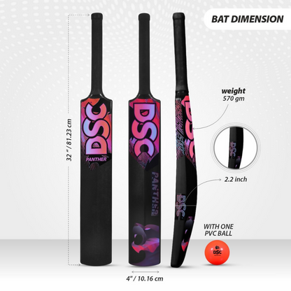 DSC Panther Plastic Cricket Set - 6