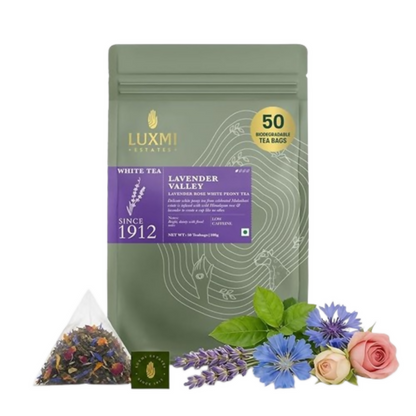Luxmi Estates Lavender Valley White Tea