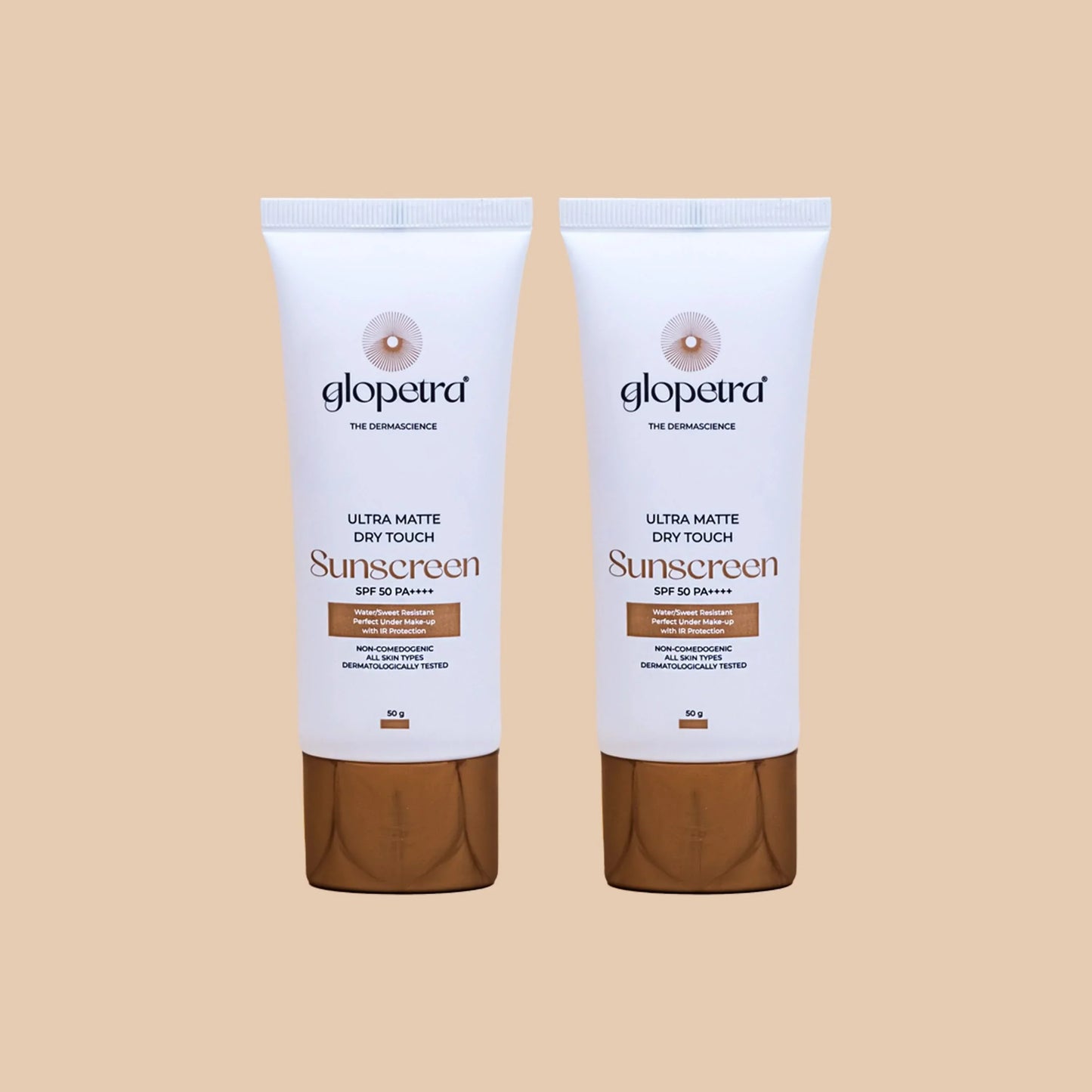 Glopetra Ultra Matte Dry Touch Sunscreen Spf 50 Pa+++